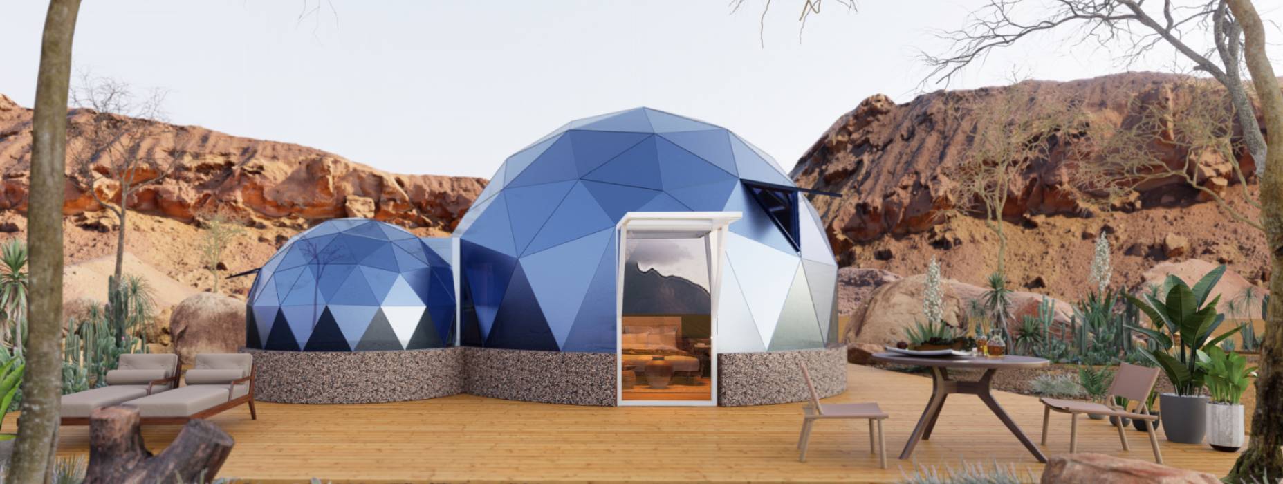 九龙坡区球形智能光伏玻璃星空房